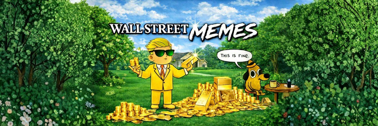 华尔街模因Wall Street Memes banner