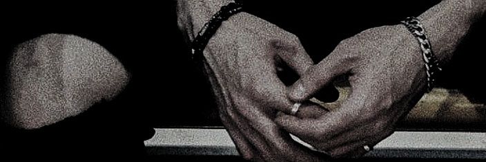 In banner