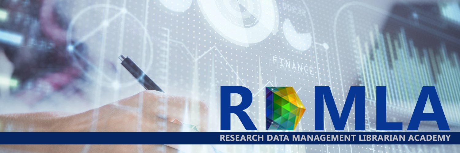 Research Data Management Librarian Academy - RDMLA banner