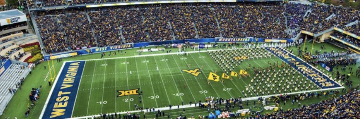 Big WVU Mountaineers Fan banner