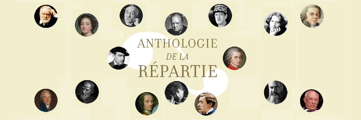 Anthologie de la répartie's banner