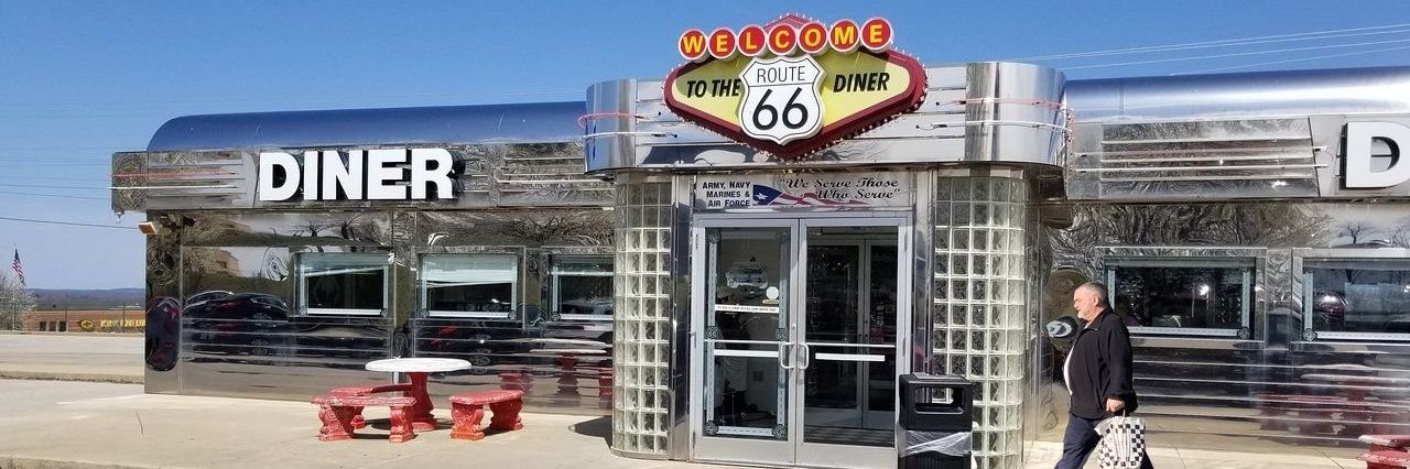 Route 66 Justice banner