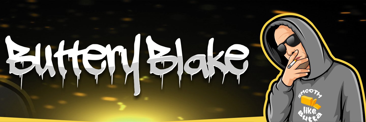 Buttery Blake banner
