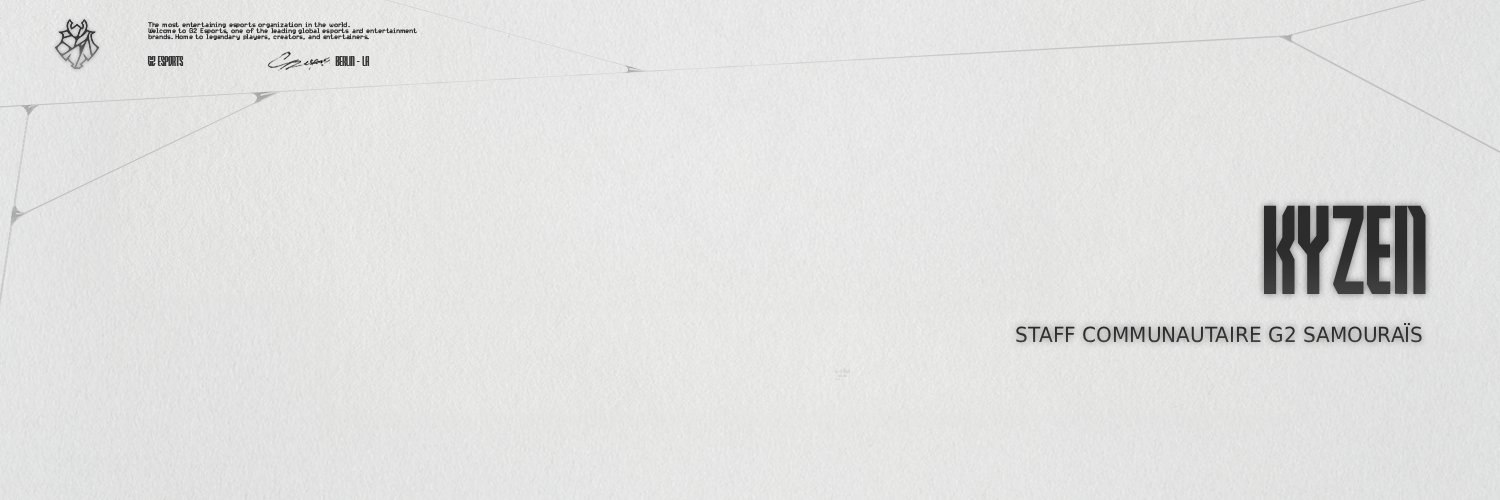 G2 KyZeN 🏳️‍🌈 banner