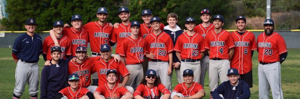 University of Arizona Club Baseball banner