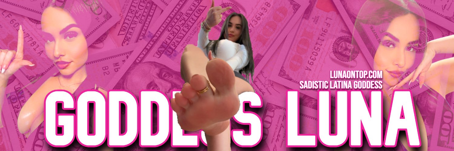 𝓖𝓸𝓭𝓭𝓮𝓼𝓼 𝓛𝓾𝓷𝓪 | Findom 👑 banner