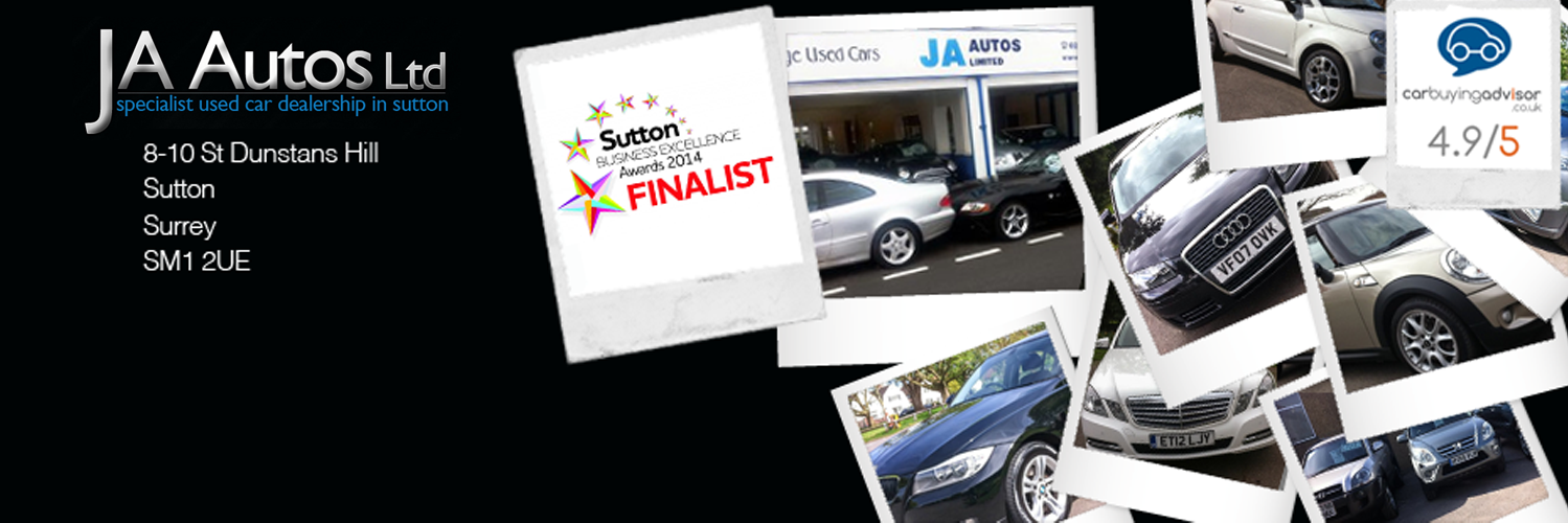 JA Autos Ltd banner