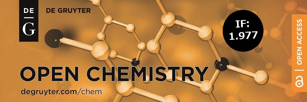 Open Chemistry De Gruyter banner