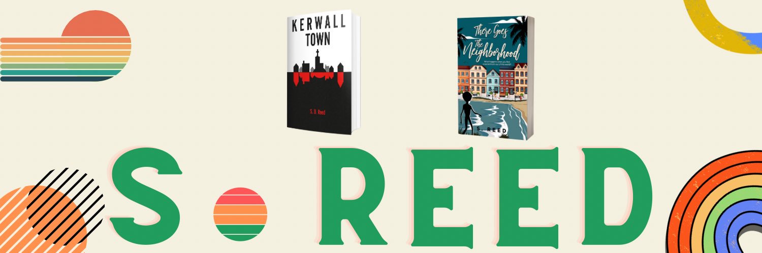 S Reed (Author)🦇👽🧣🕰 banner