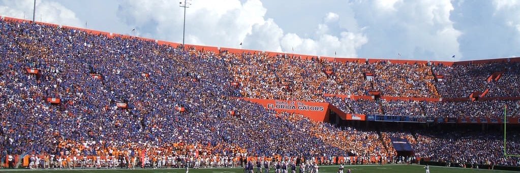 Ben Hill Griffin Stadium banner