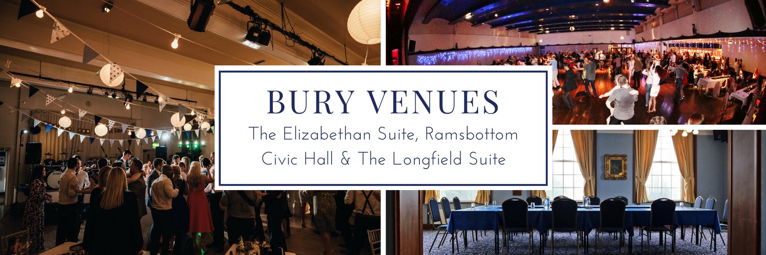 Bury Venues banner