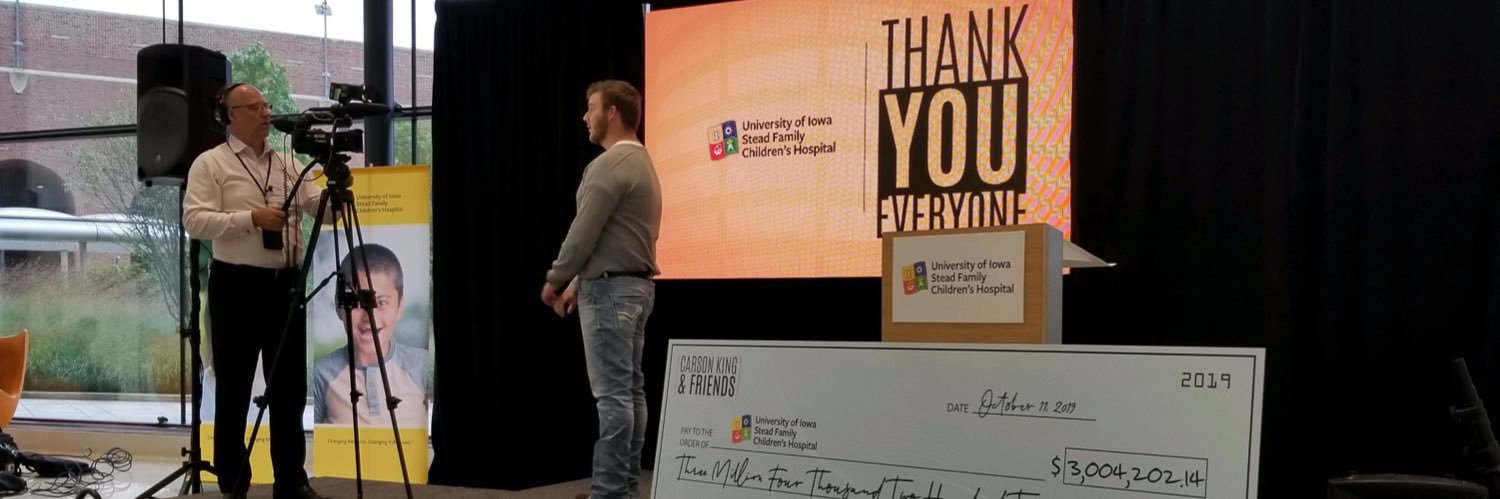 Carson King Foundation's banner