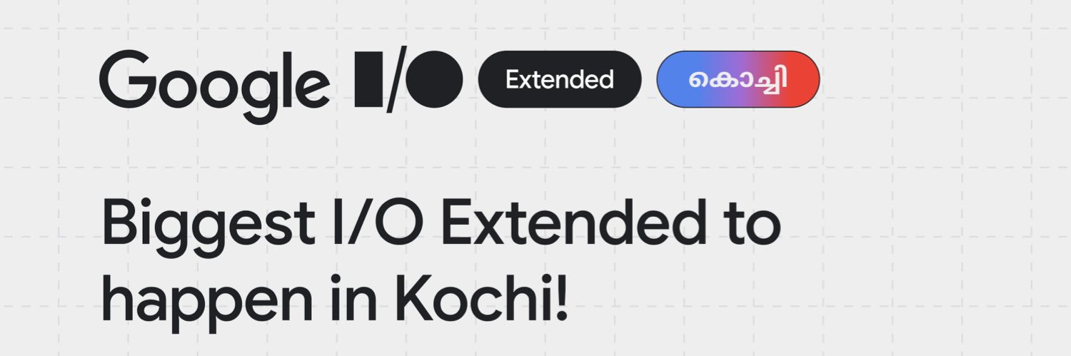 GDG Cochin banner