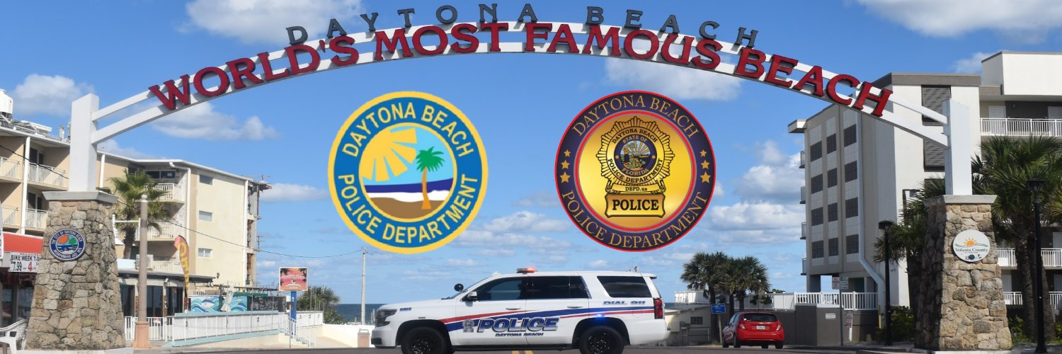 Daytona Beach PD Traffic banner