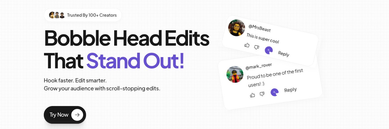 Prateek | Bobblehead Labs banner