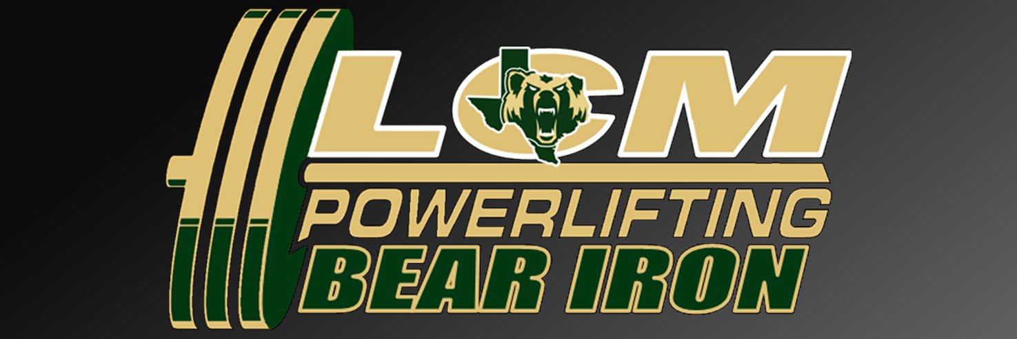 LCM BEAR IRON POWERLIFTING banner
