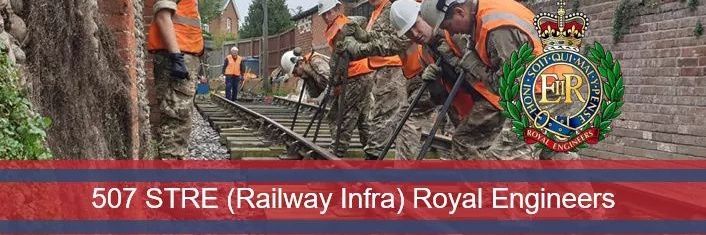 🇬🇧 507 STRE (Railways) banner