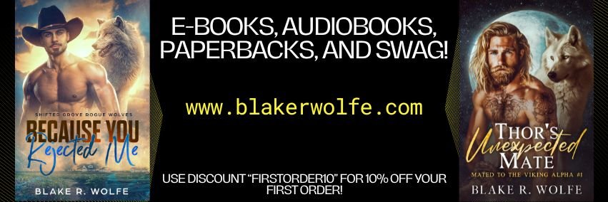 🏳️‍🌈Author Blake R Wolfe🏳️‍🌈 banner