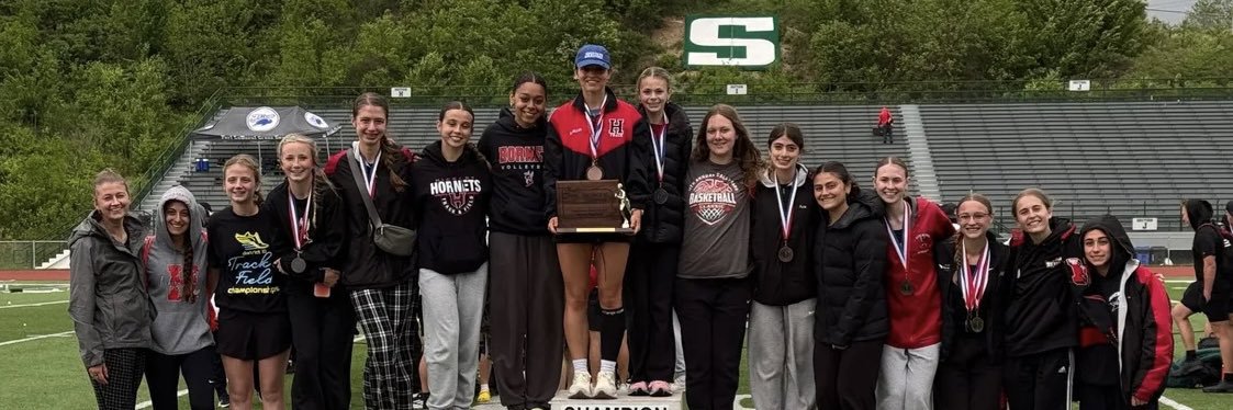 Hickory High School Track & Field banner