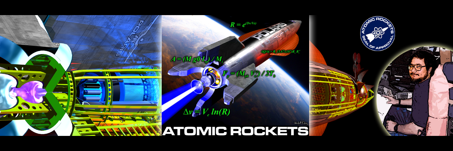 Atomic Rockets ⚛🚀 banner