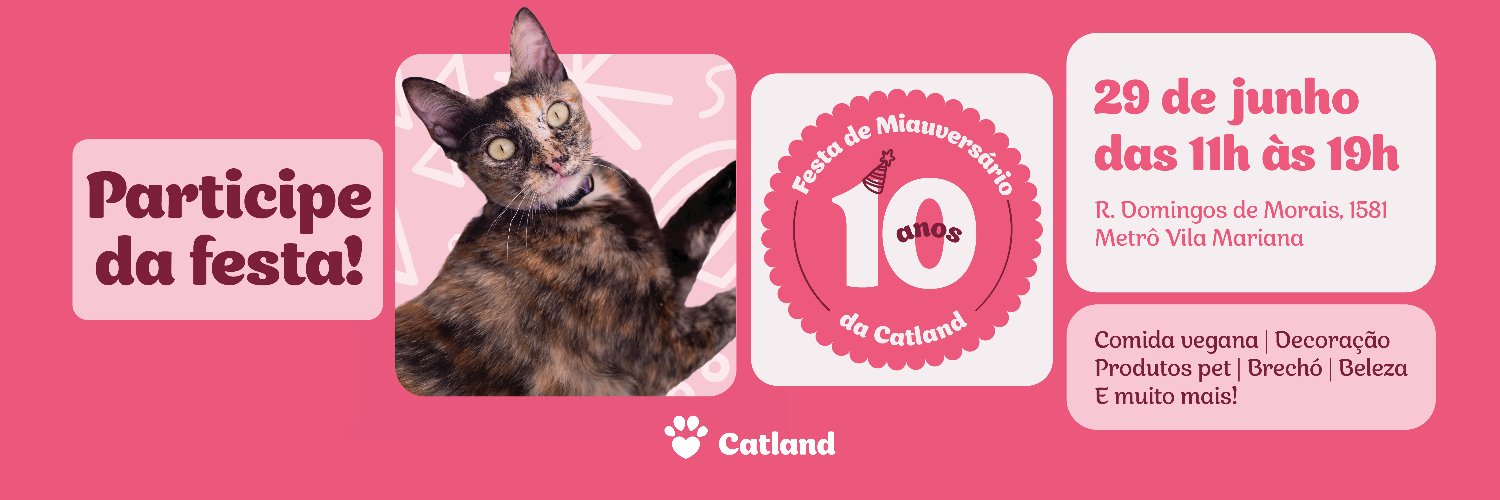 Catland - adoção de gatinhos Profile Banner