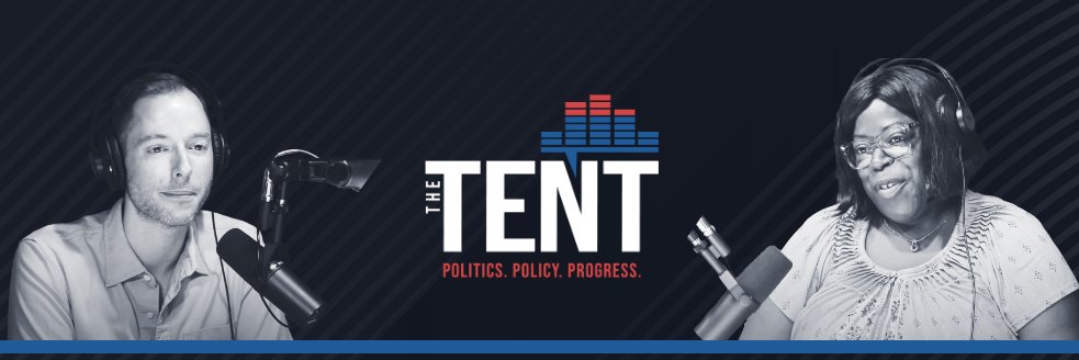 The Tent Pod's banner