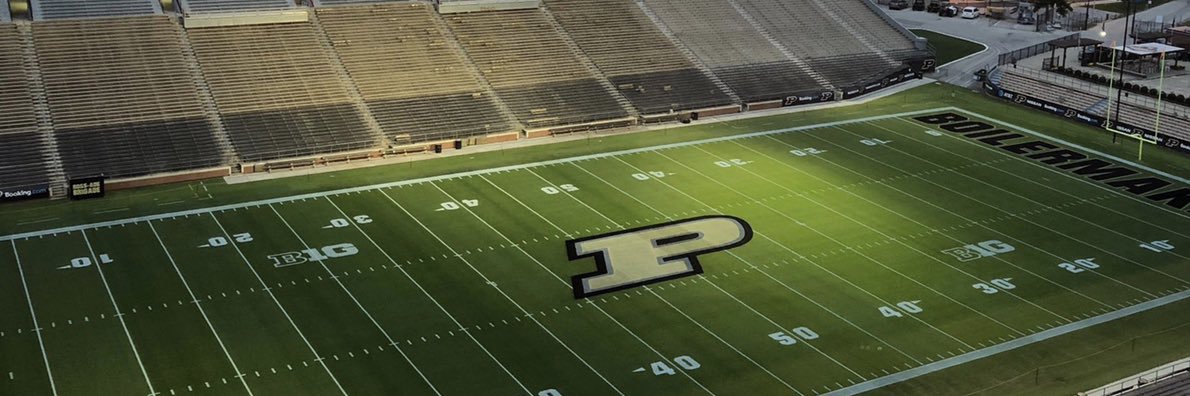 Purdue Sports Turf banner