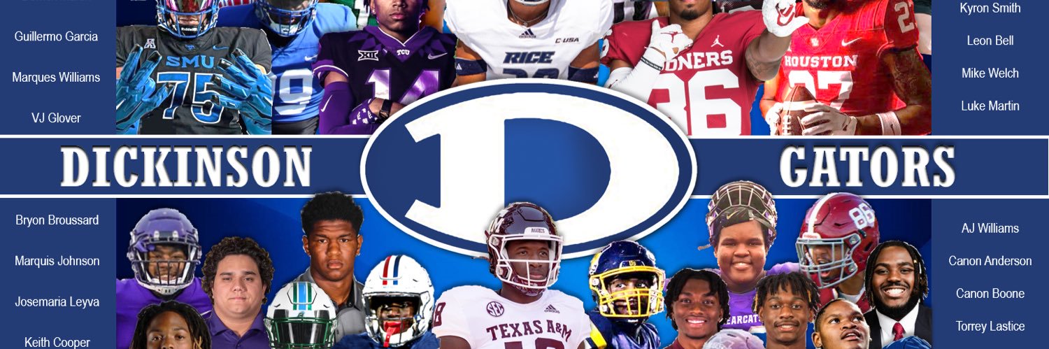 Dickinson H.S Football Recruiting's banner