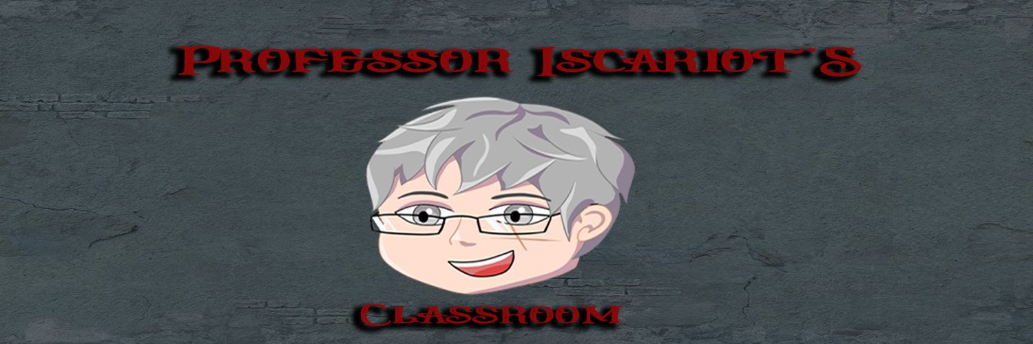 Professor Iscariot banner