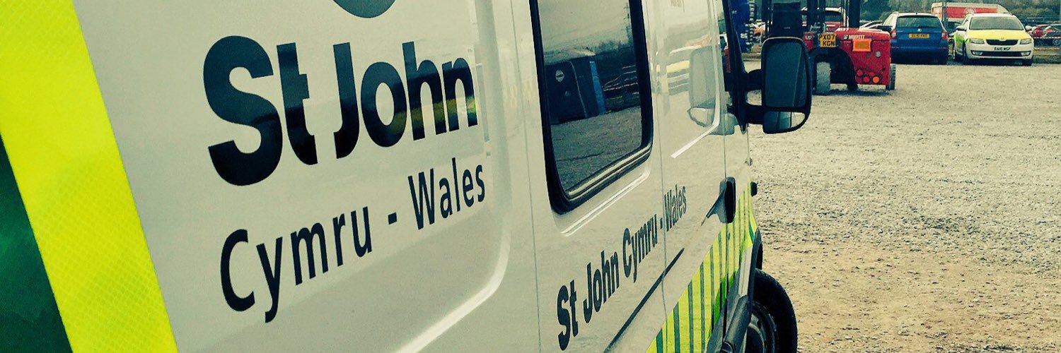 St John Ambulance Cymru Wrexham banner