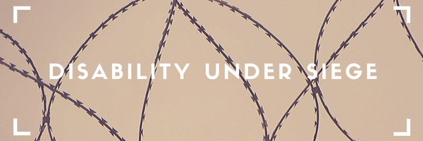 DisabilitySiege Profile Banner