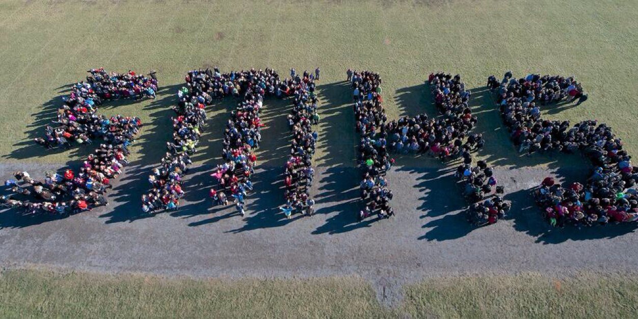 St. Mark High School banner
