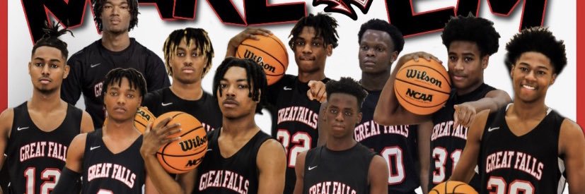Great Falls Basketball banner