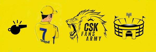 CSKFansArmy Profile Banner