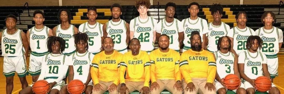 Official Captain Shreve Gators Boys Basketball banner