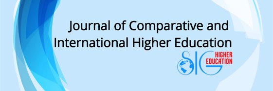 Journal of Comparative & Intl Higher Ed banner