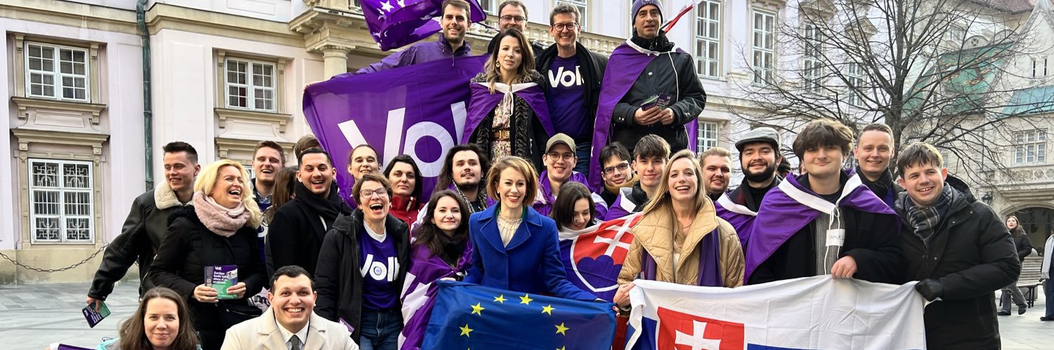 Volt Slovensko banner