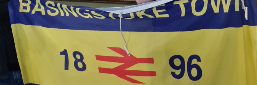 Basingstoke Town FC Supporters Club banner