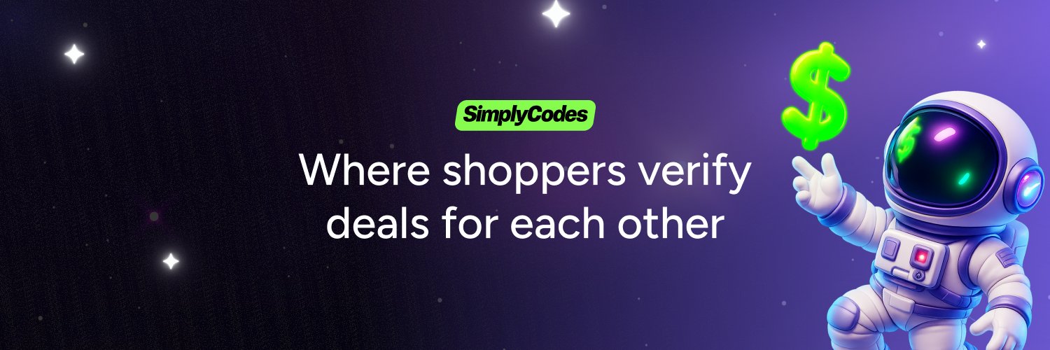 SimplyCodes banner