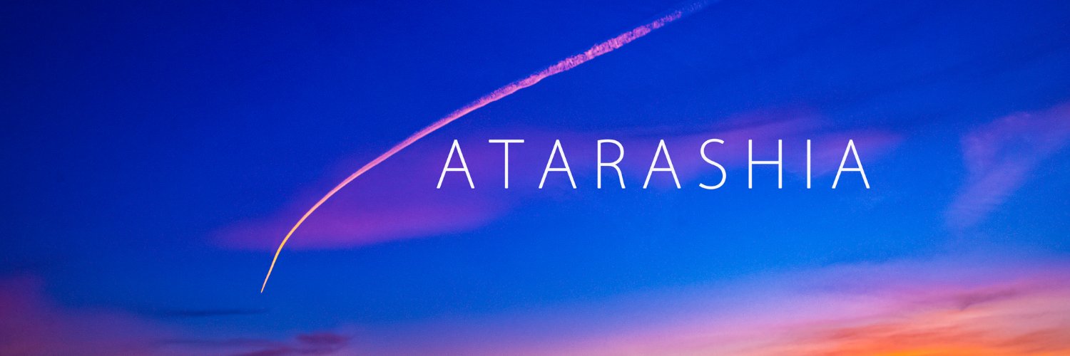 atarashia999's profile banner image