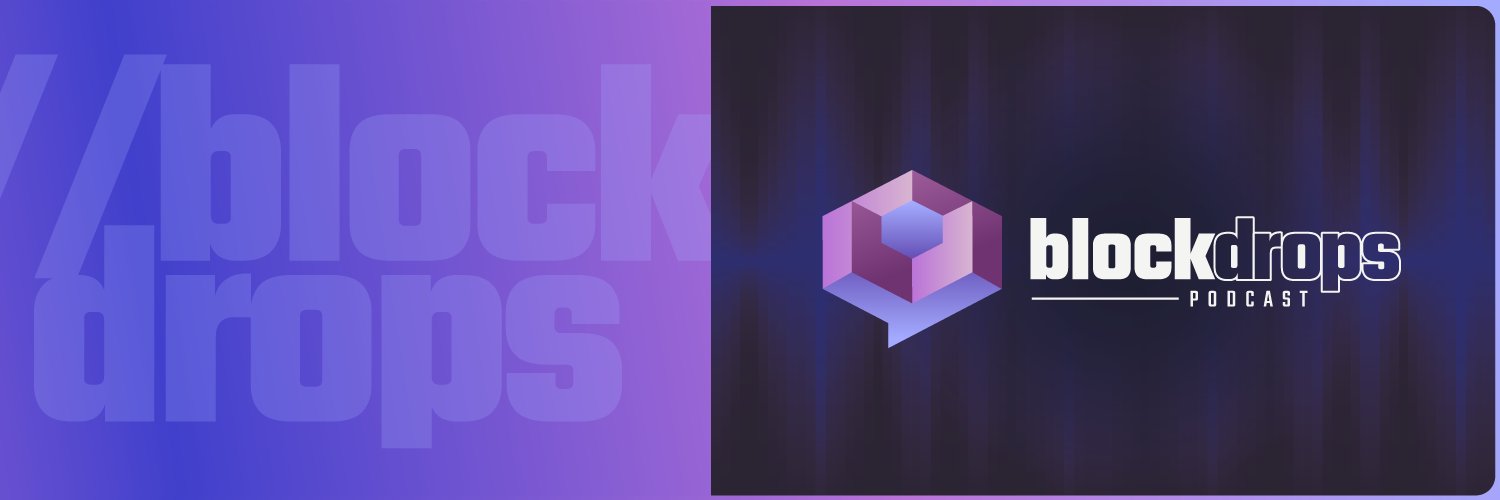 BlockDrops Podcast banner