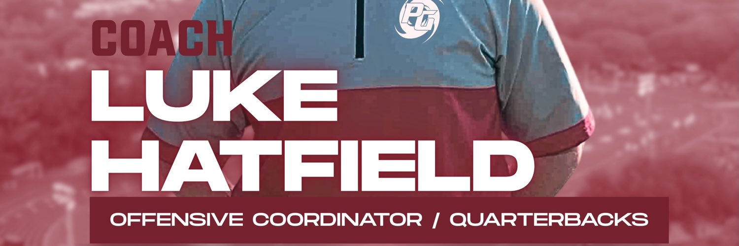 Coach Luke Hatfield banner