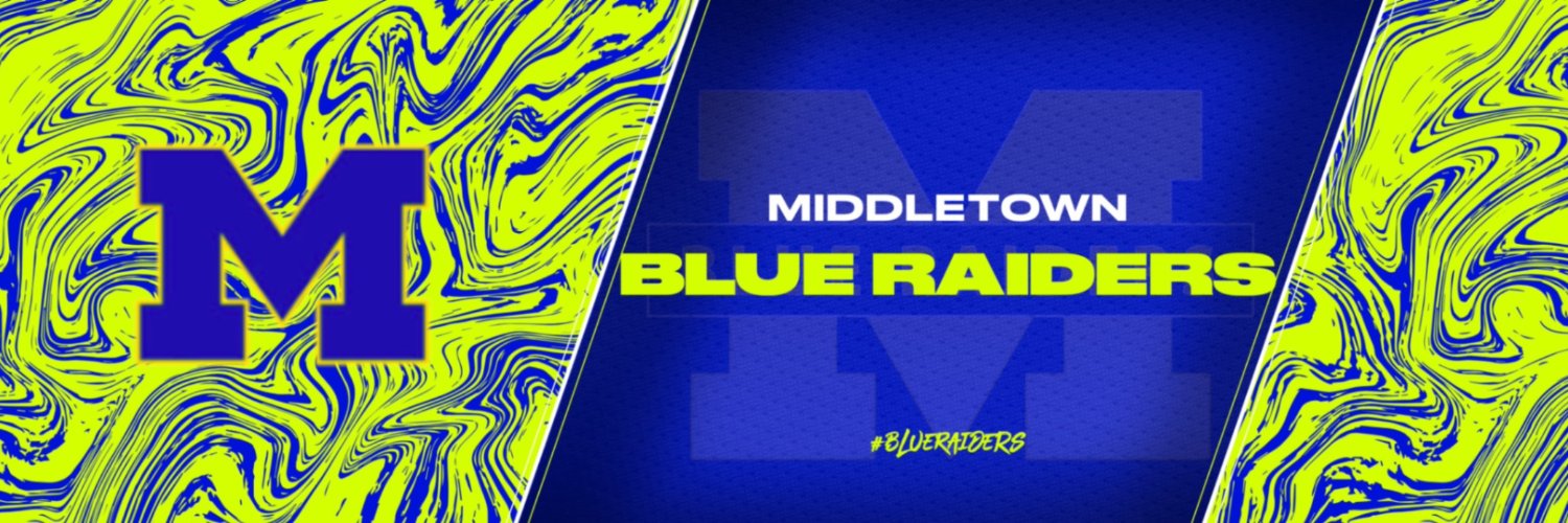Middletown Blue Raiders banner