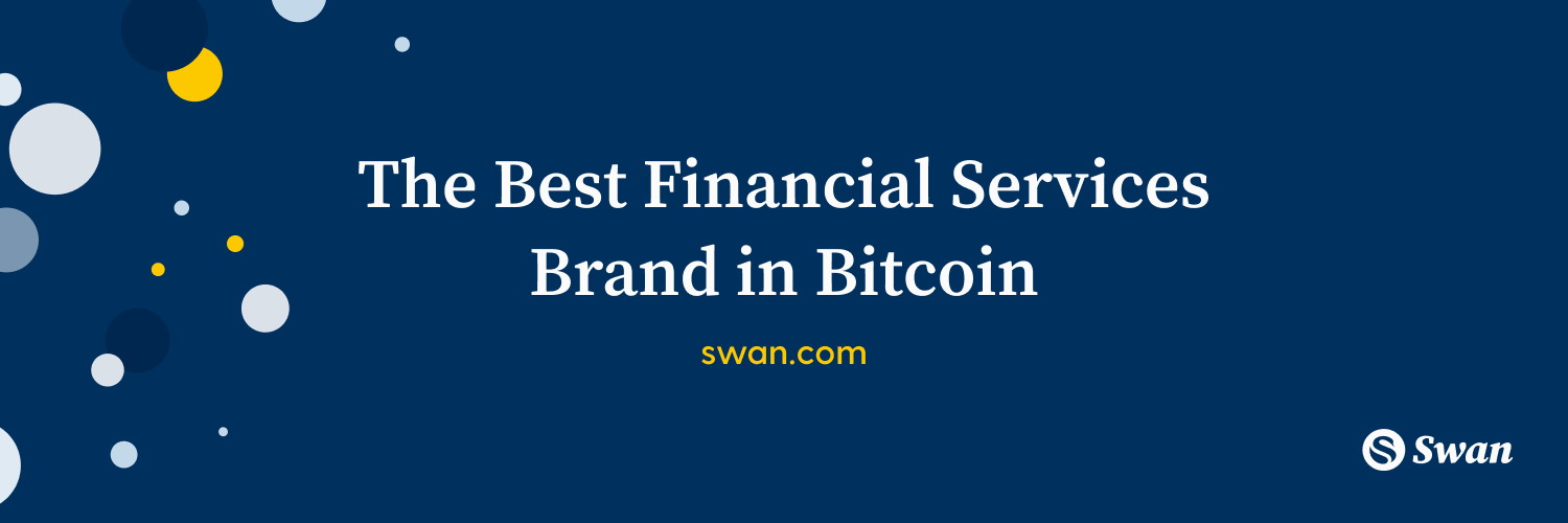 Swan Bitcoin Client Services Profile Banner