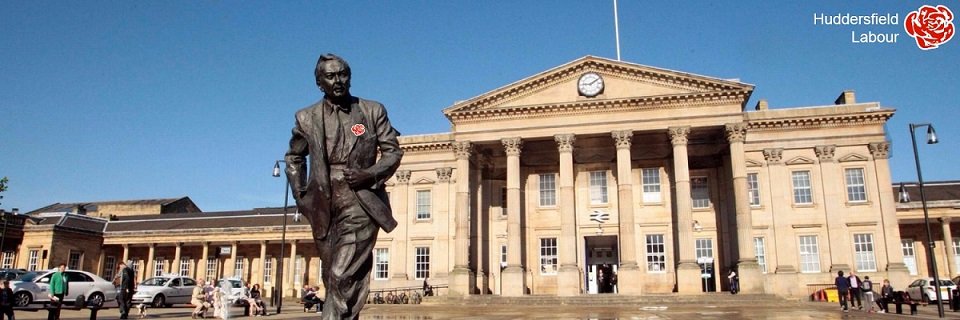 Huddersfield Labour banner