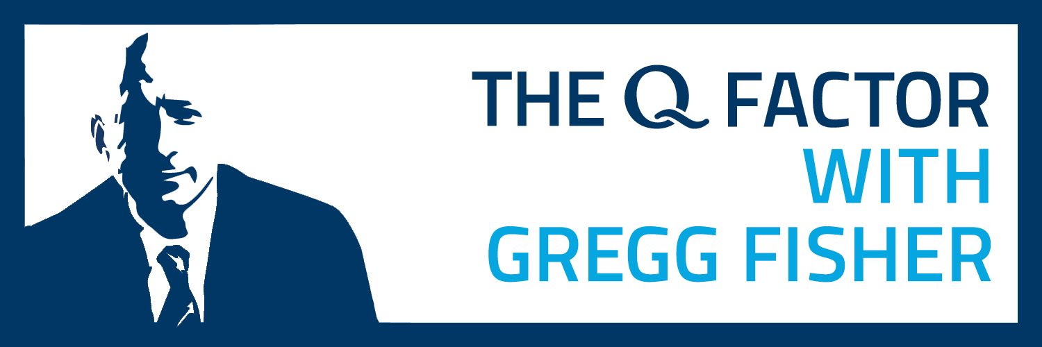 The Q Factor Podcast banner