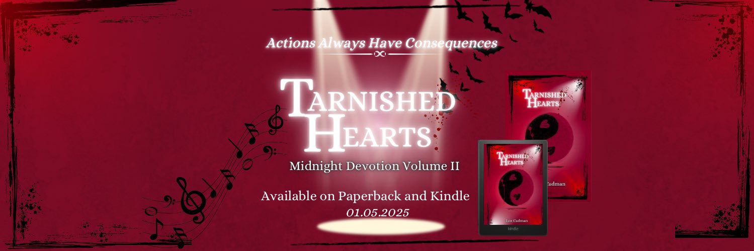 Loz Cadman 🧛Tarnished Hearts out now!🖤♥️ banner