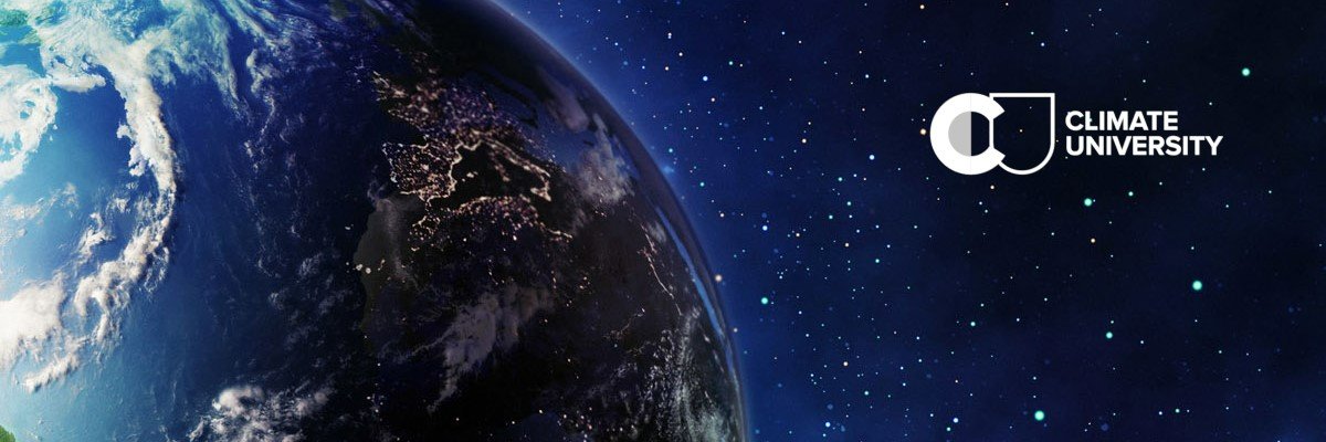 Climate University banner