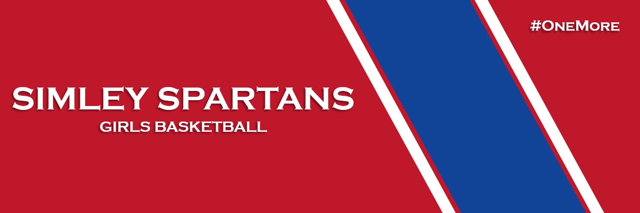 Simley Spartans Girls Basketball banner