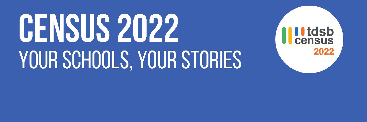 TDSB Research Dept. banner